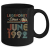 30th Birthday 30 Years Old Legendary Since June 1992 Mug Coffee Mug | Teecentury.com
