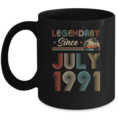 31th Birthday Gift 31 Years Old Legendary Since July 1991 Mug Coffee Mug | Teecentury.com
