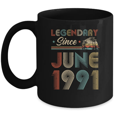 31th Birthday Gift 31 Years Old Legendary Since June 1991 Mug Coffee Mug | Teecentury.com