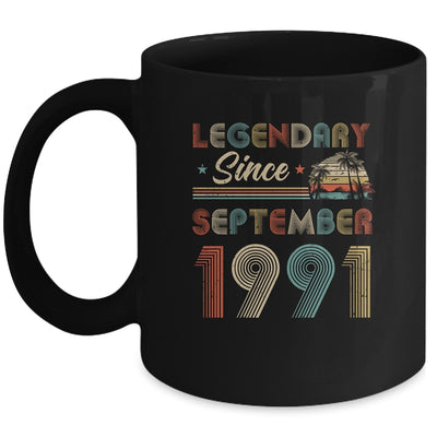 31th Birthday Gift 31 Years Old Legendary Since September 1991 Mug Coffee Mug | Teecentury.com