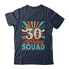 30th Birthday Squad Vintage Retro Funny 30 Year Old Birthday T-Shirt & Hoodie | Teecentury.com