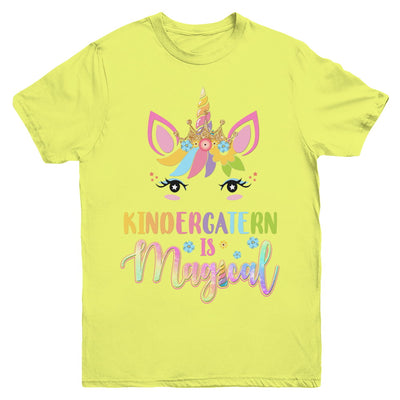 Kindergarten Grade Is Magical Unicorn Back To School Youth Youth Shirt | Teecentury.com