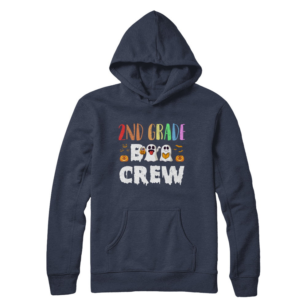 Cute Boo Crew 2nd Grade Teacher Halloween T-Shirt & Hoodie | Teecentury.com