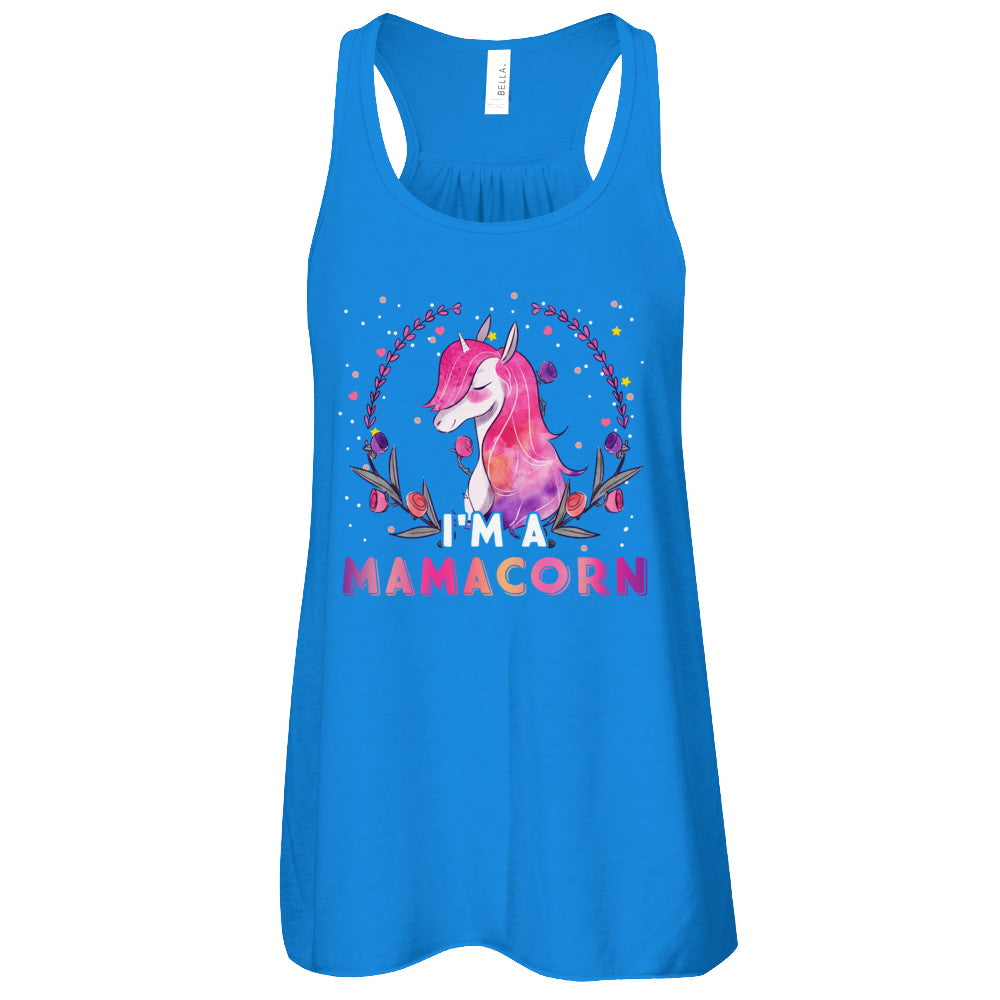 Cute Mamacorn Rainbow Unicorn Mother's Day T-Shirt & Tank Top | Teecentury.com
