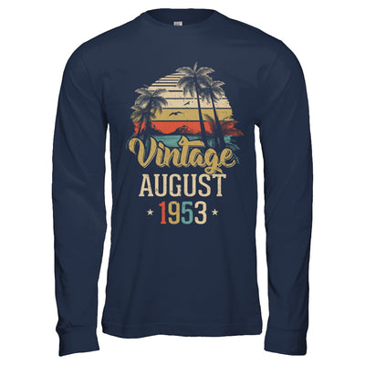 Retro Classic Vintage August 1953 69th Birthday Gift T-Shirt & Hoodie | Teecentury.com