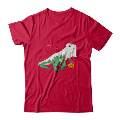 Halloween T Rex Dinosaur Ghost Trick Or Treat T-Shirt & Hoodie | Teecentury.com