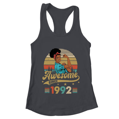 31 Year Old Awesome Since 1992 31st Birthday Black Women Shirt & Tank Top | teecentury