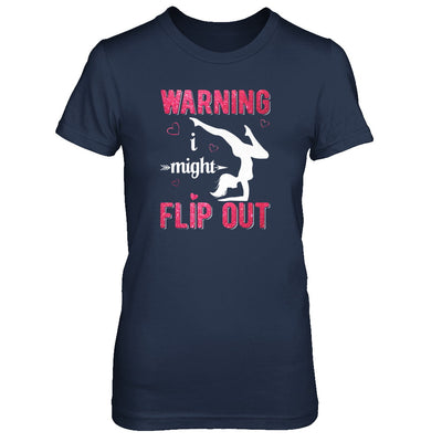 Warning I Might Flip Out Gymnast T-Shirt & Tank Top | Teecentury.com