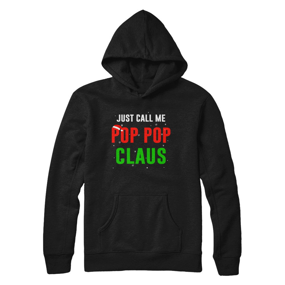 Santa Pop Pop Claus Matching Family Christmas Pajamas T-Shirt & Sweatshirt | Teecentury.com