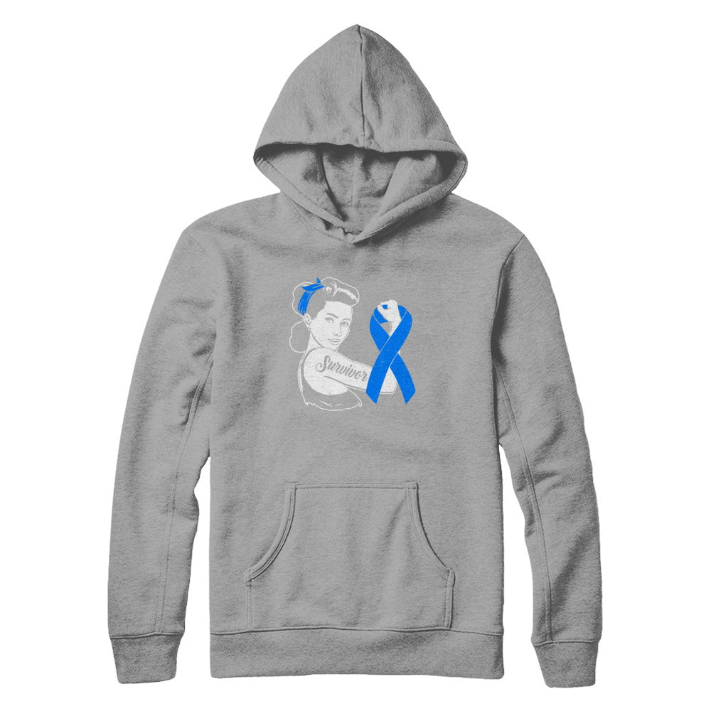 We Can Cure It Colon Cancer Blue Awareness Survivor T-Shirt & Hoodie | Teecentury.com