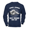 Grandpa And Grandson Best Friends For Life T-Shirt & Hoodie | Teecentury.com