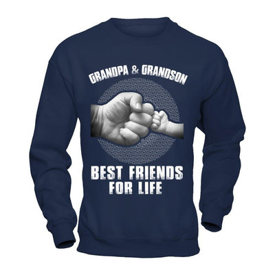 Grandpa And Grandson Best Friends For Life T-Shirt & Hoodie | Teecentury.com