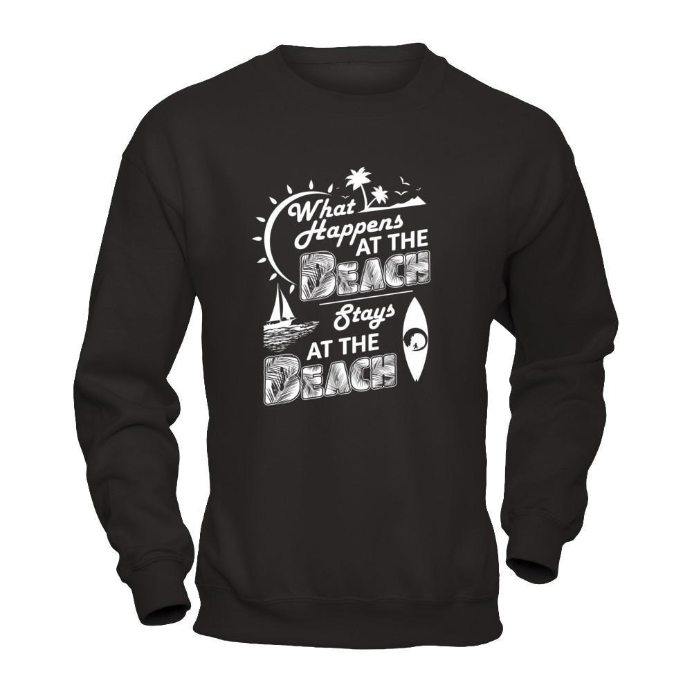 What Happens At The Beach Stays At The Beach T-Shirt & Tank Top | Teecentury.com