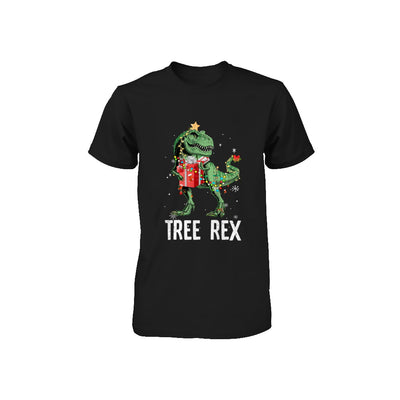Christmas Tree For Kids Boys T Rex Dinosaur Xmas Gifts Youth Youth Shirt | Teecentury.com