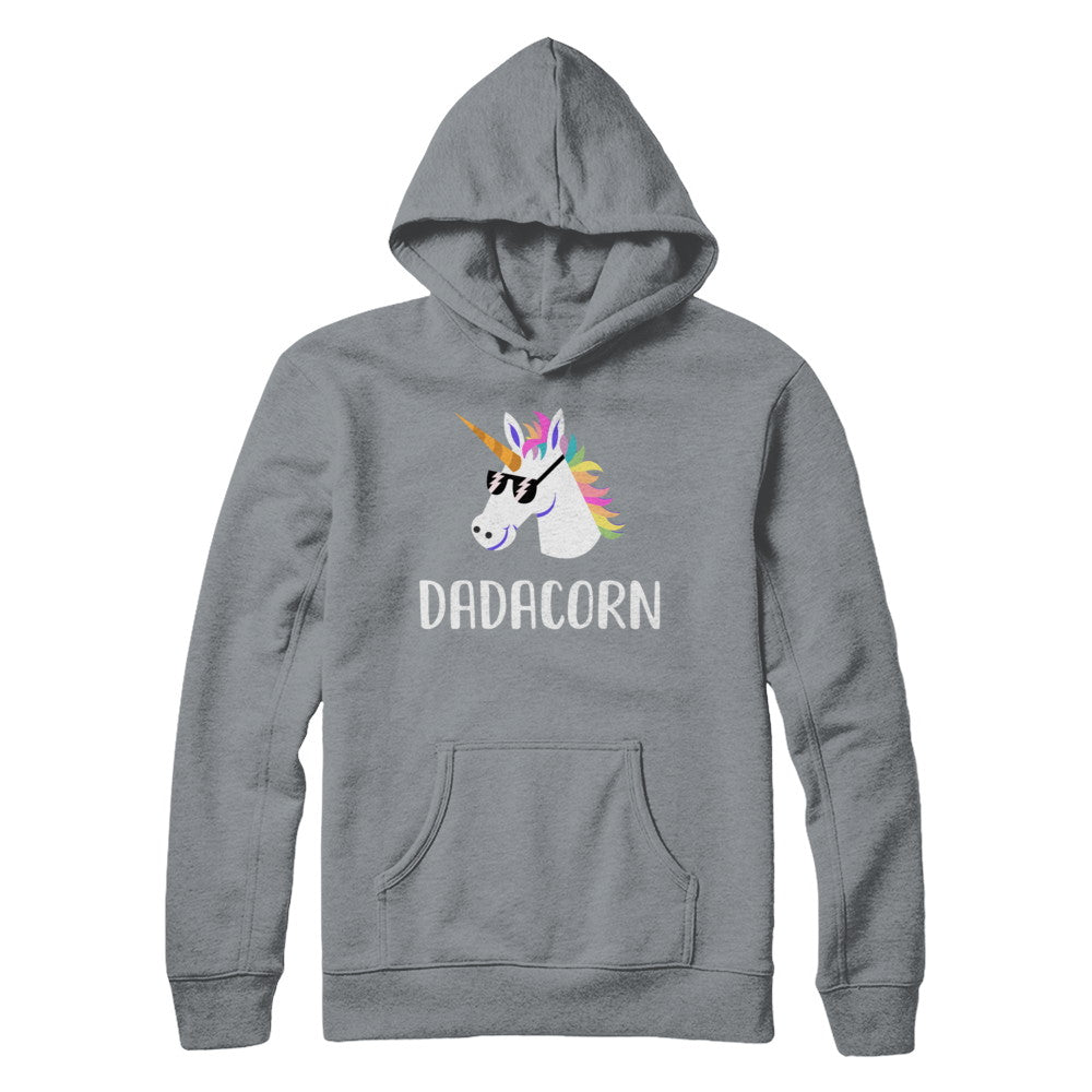 Unicorn Dad And Baby Dadacorn Daddy Fathers Day Gift T-Shirt & Hoodie | Teecentury.com