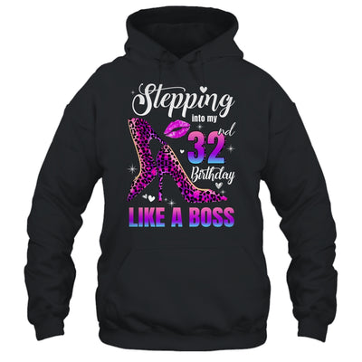 32 And Fabulous High Heels Stepping Into My 32nd Birthday Shirt & Tank Top | teecentury