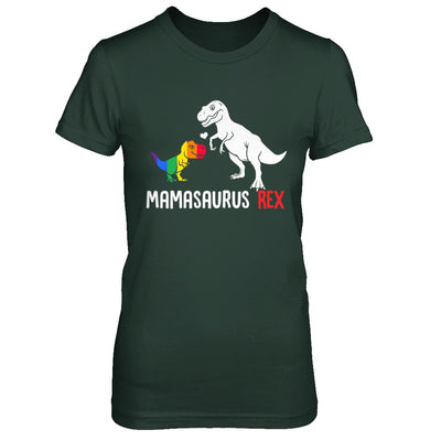 Mama Saurus Mamasaurus T-Rex Dinosaur LGBT Support T-Shirt & Hoodie | Teecentury.com