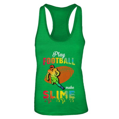 Play Football Make Slime Watercolor For Girl Women T-Shirt & Tank Top | Teecentury.com