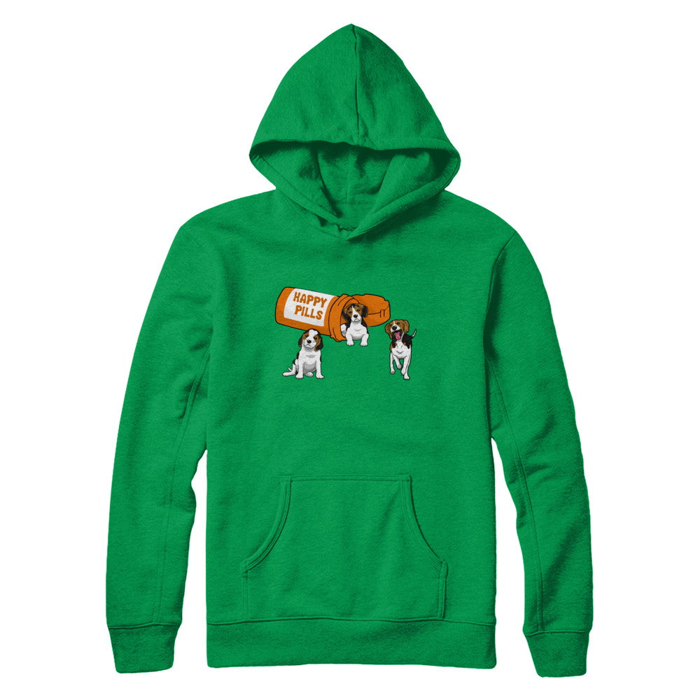Beagles Happy Pills T-Shirt & Hoodie | Teecentury.com