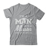 I'm A Man With A Masters Degree Graduation Gift T-Shirt & Hoodie | Teecentury.com