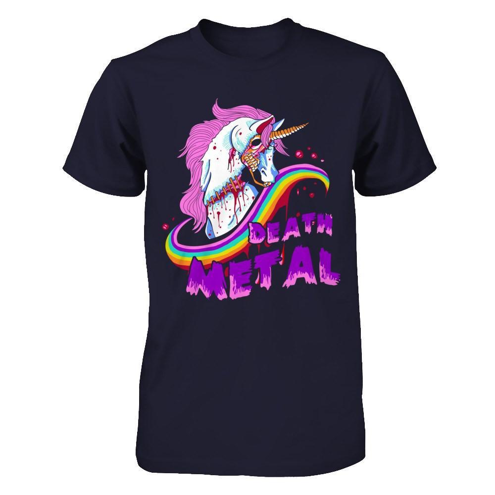Zombie Unicorn Death Metal Rocker T-Shirt & Hoodie | Teecentury.com