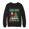 Flossin' Around The Christmas Tree Flossing Ugly Sweater T-Shirt & Sweatshirt | Teecentury.com