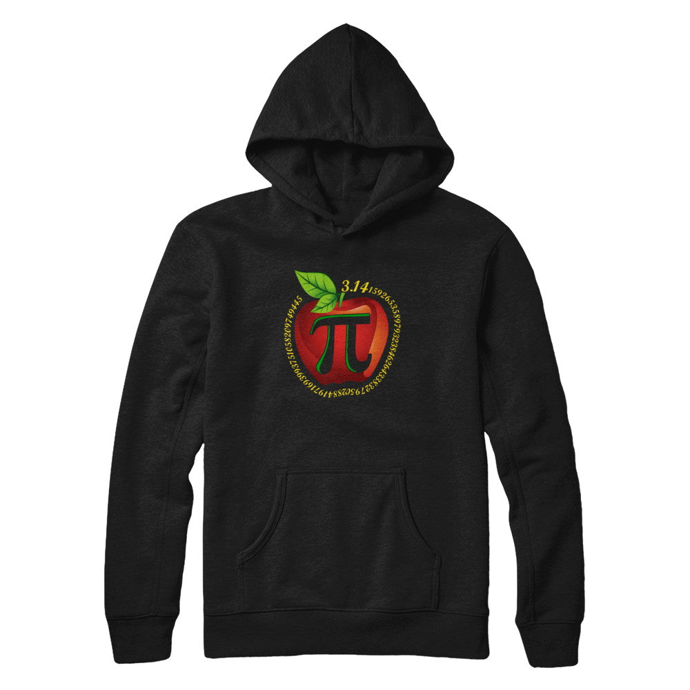 Teacher Apple Pi Math Happy Pi Day T-Shirt & Hoodie | Teecentury.com