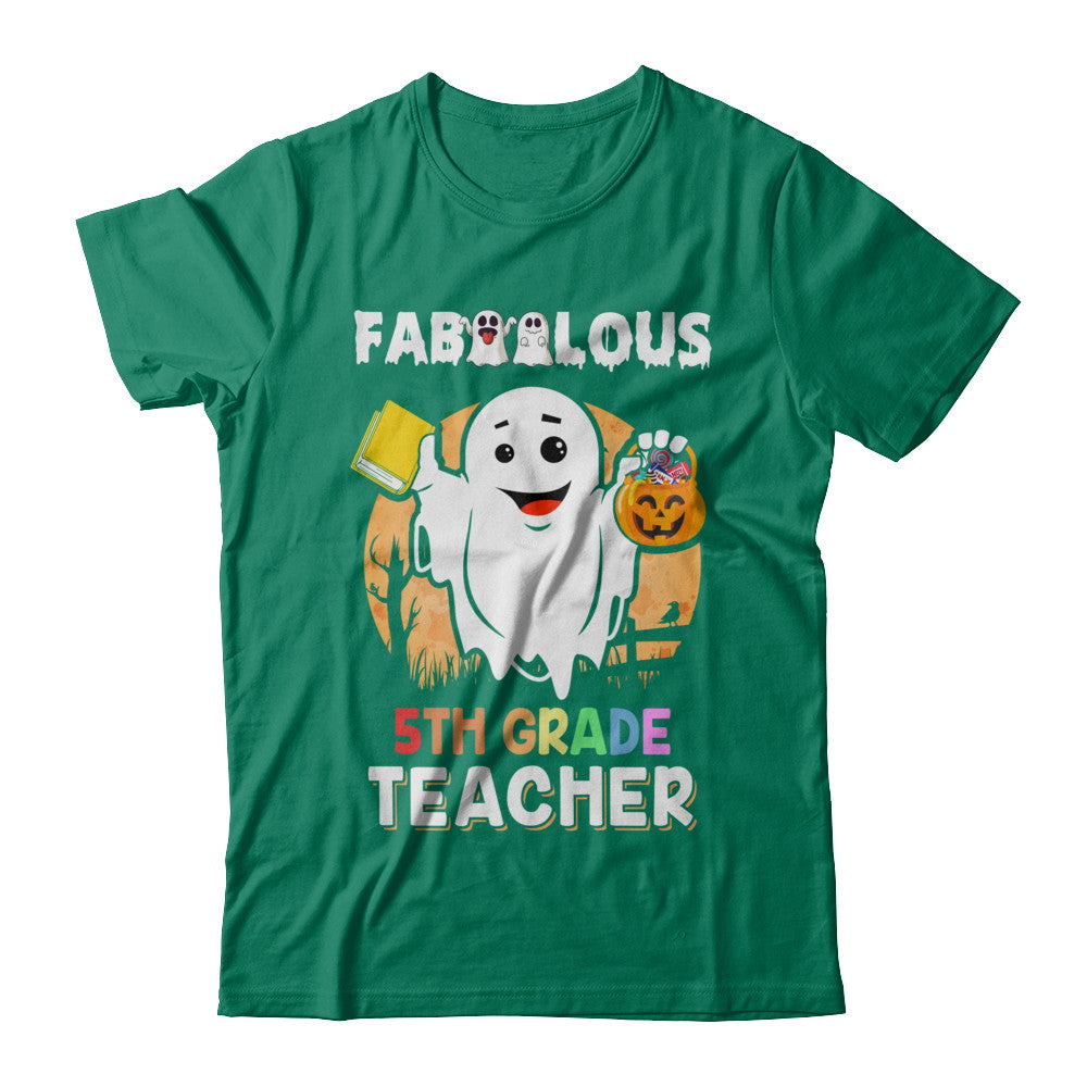Faboolous Fabulous 5th Grade Teacher Halloween T-Shirt & Hoodie | Teecentury.com