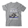 Proud Dad Police Thin Blue Line Flag Fathers Day T-Shirt & Hoodie | Teecentury.com