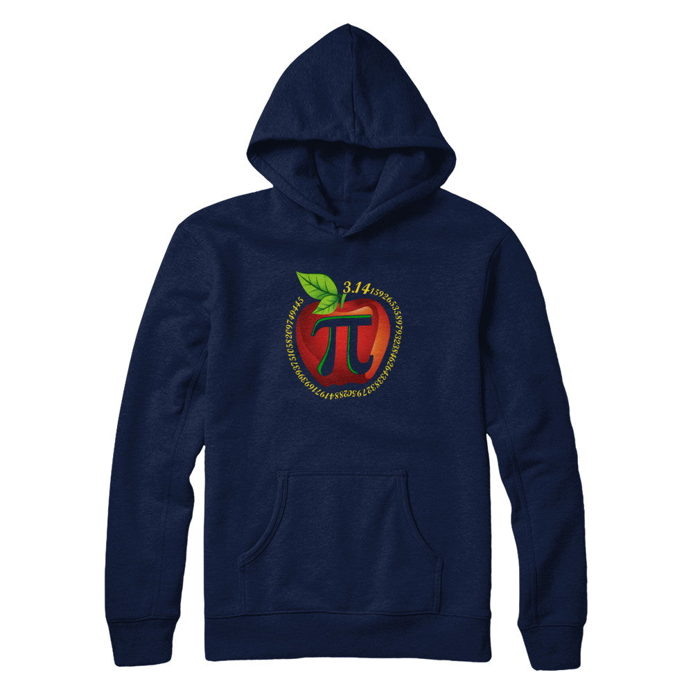 Teacher Apple Pi Math Happy Pi Day T-Shirt & Hoodie | Teecentury.com