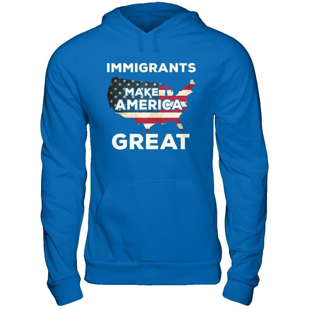 Immigrants Make American Great T-Shirt & Hoodie | Teecentury.com