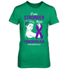 I Am Stronger Than Fibromyalgia Awareness Support T-Shirt & Hoodie | Teecentury.com