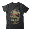 Retro Classic Vintage August 1983 39th Birthday Gift T-Shirt & Hoodie | Teecentury.com