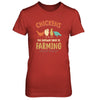 Vintage Chickens The Gateway Drug Funny Farmer Chicken T-Shirt & Tank Top | Teecentury.com