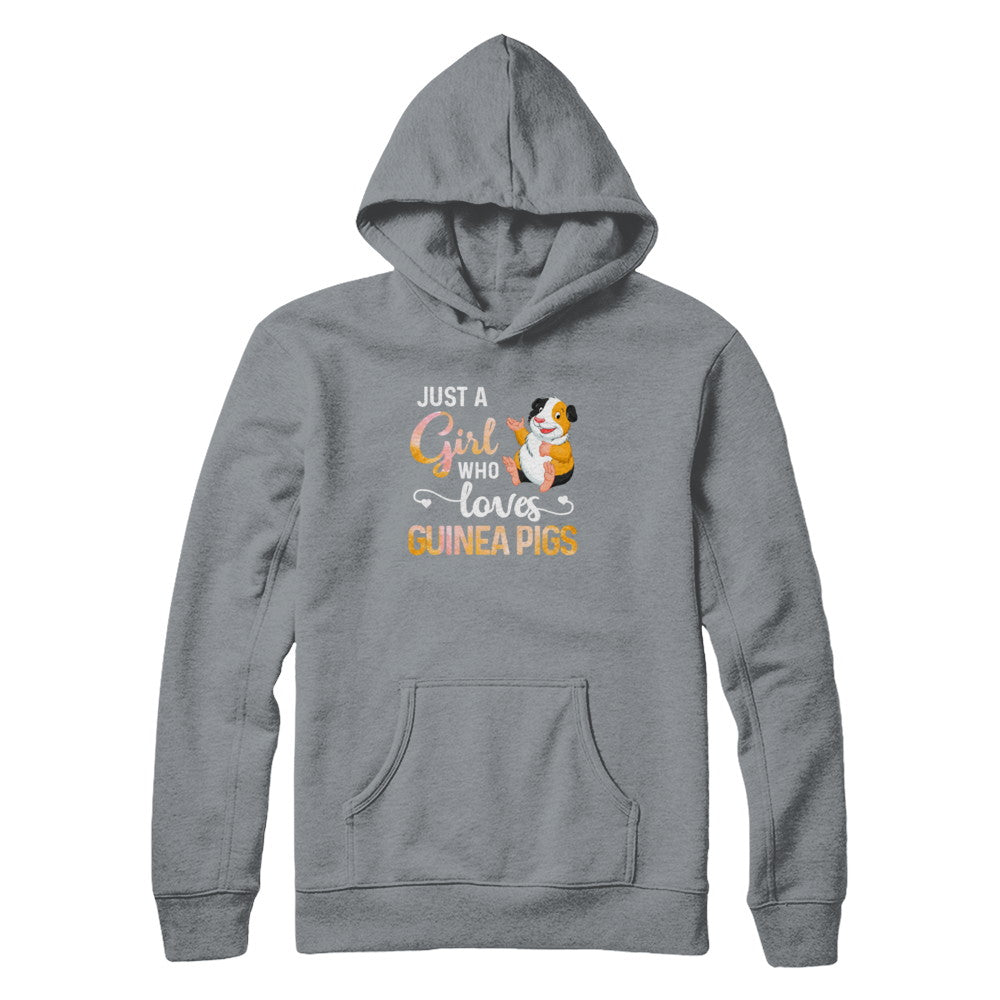 Just A Woman Who Loves Guinea Pigs T-Shirt & Tank Top | Teecentury.com