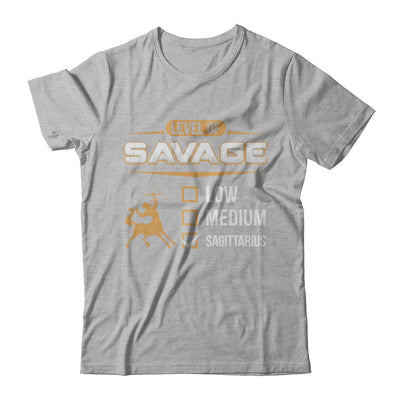 Level Of Savage Sagittarius T-Shirt & Hoodie | Teecentury.com