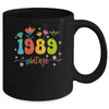 34 Years Old Vintage 1989 34th Birthday Tee Wildflower Mug | teecentury