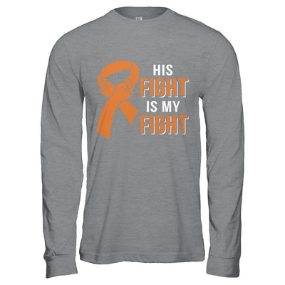 His Fight Is My Fight Multiple Sclerosis Awareness T-Shirt & Hoodie | Teecentury.com