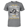 I'm A Dad Grampy And A Veteran Nothing Scares Me T-Shirt & Hoodie | Teecentury.com