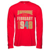 Vintage Retro Awesome Since February 1948 74th Birthday T-Shirt & Hoodie | Teecentury.com