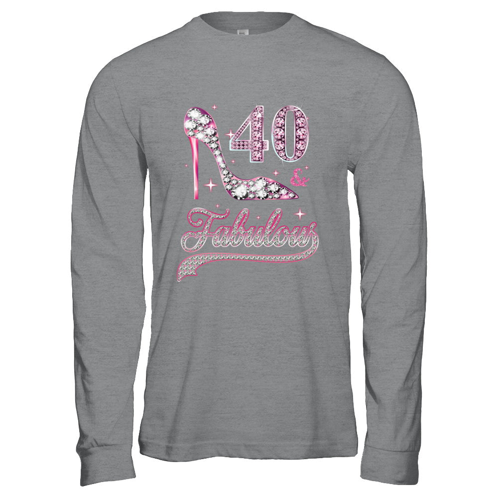 40 And Fabulous 40 Years Old 1982 40th Birthday Gift T-Shirt & Hoodie | Teecentury.com