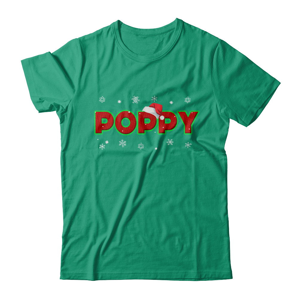 Poppy Christmas Santa Ugly Sweater Gift T-Shirt & Sweatshirt | Teecentury.com