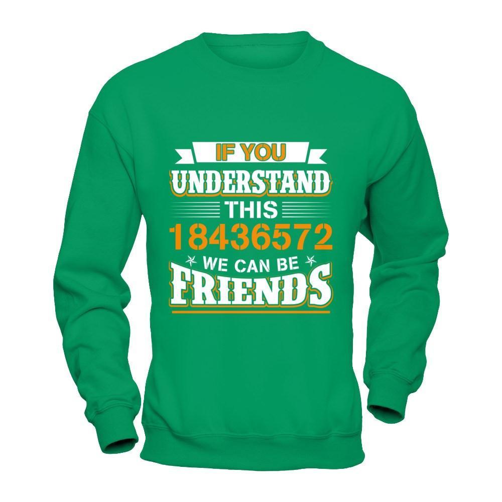 If You Understand This 18436572 We Can Be Friends T-Shirt & Hoodie | Teecentury.com
