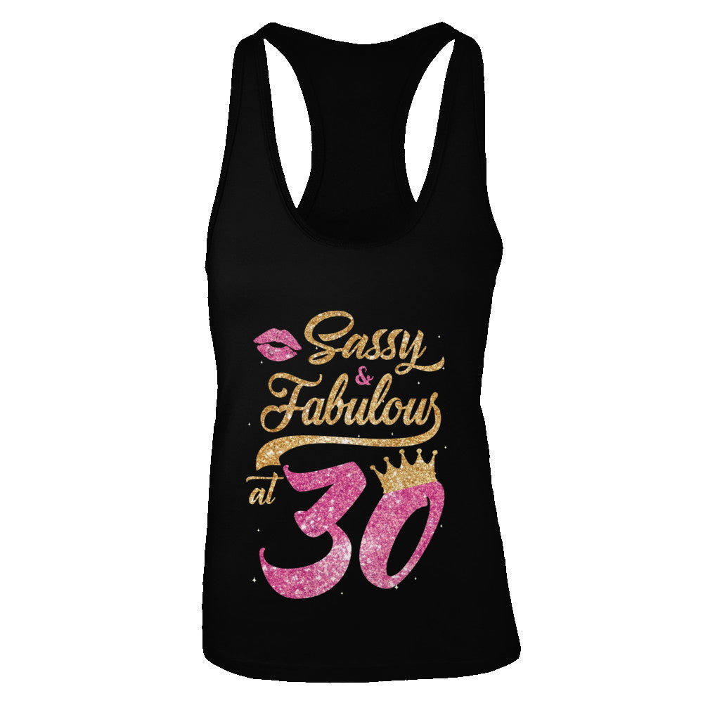 Sassy And Fabulous At 30th 1992 Birthday Gift T-Shirt & Tank Top | Teecentury.com