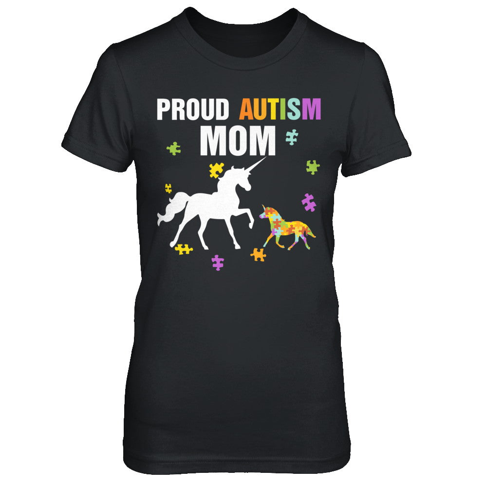 Proud Autism Mom Unicorn Autism Awareness T-Shirt & Hoodie | Teecentury.com