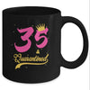 35 And Quarantined 35th Birthday Queen Gift Mug Coffee Mug | Teecentury.com