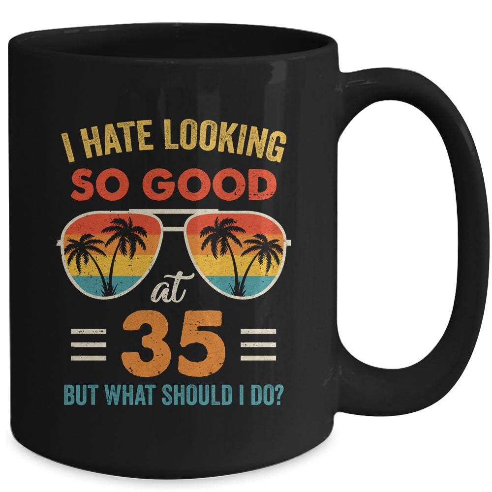 35 Birthday For Men Women 35th Anniversary For Him Her Mug | teecentury