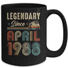 35 Years Old Legendary Since April 1988 35th Birthday Mug | teecentury