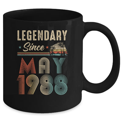35 Years Old Legendary Since May 1988 35th Birthday Mug | teecentury