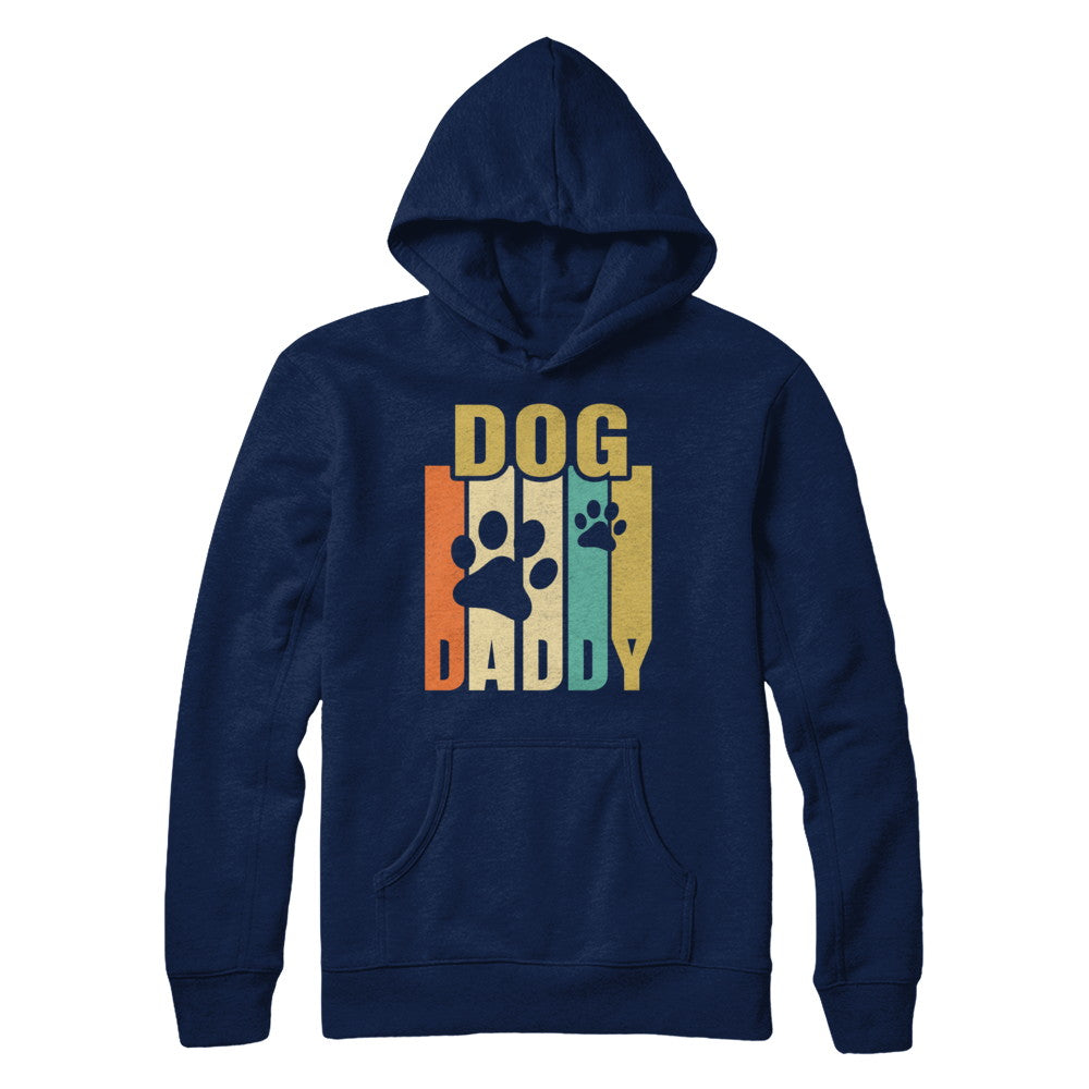 Retro Vintage Daddy Dog Father's Day Gift T-Shirt & Hoodie | Teecentury.com